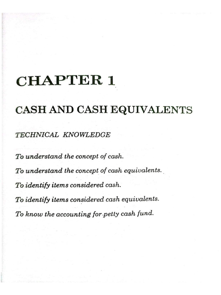 Chapter 1 Intermediate Accntng | PDF