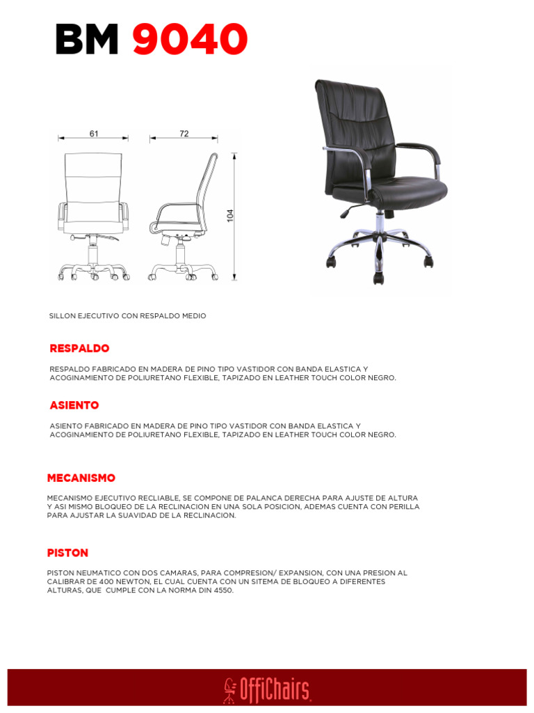 Ficha Tecnica BM 9040 | PDF