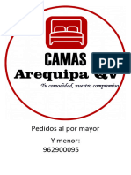 Catalago Camas Arequipa QV