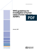 WHO Guidelines Investigation AI