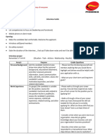 Interview Assessment (Blank)