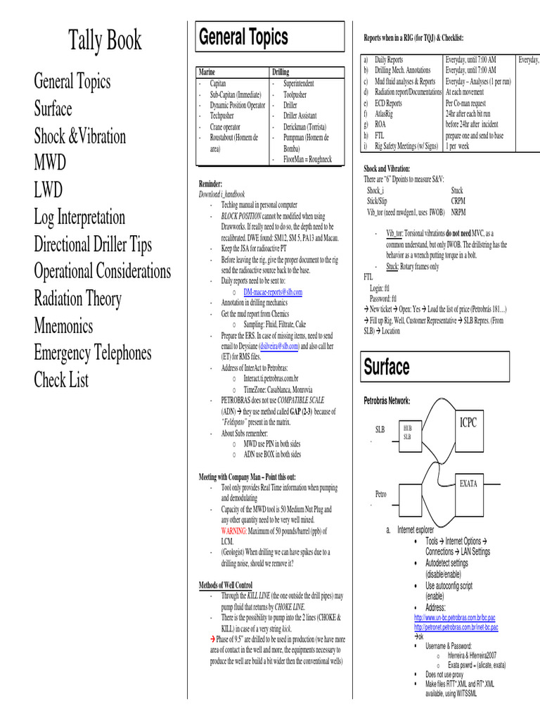 Tally Book - MWD | PDF | Hard Disk Drive | Computer Monitor