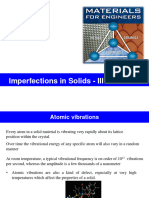 Lecture - 9 Imperfections - in - Solids - III