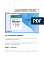 Test Case PDF