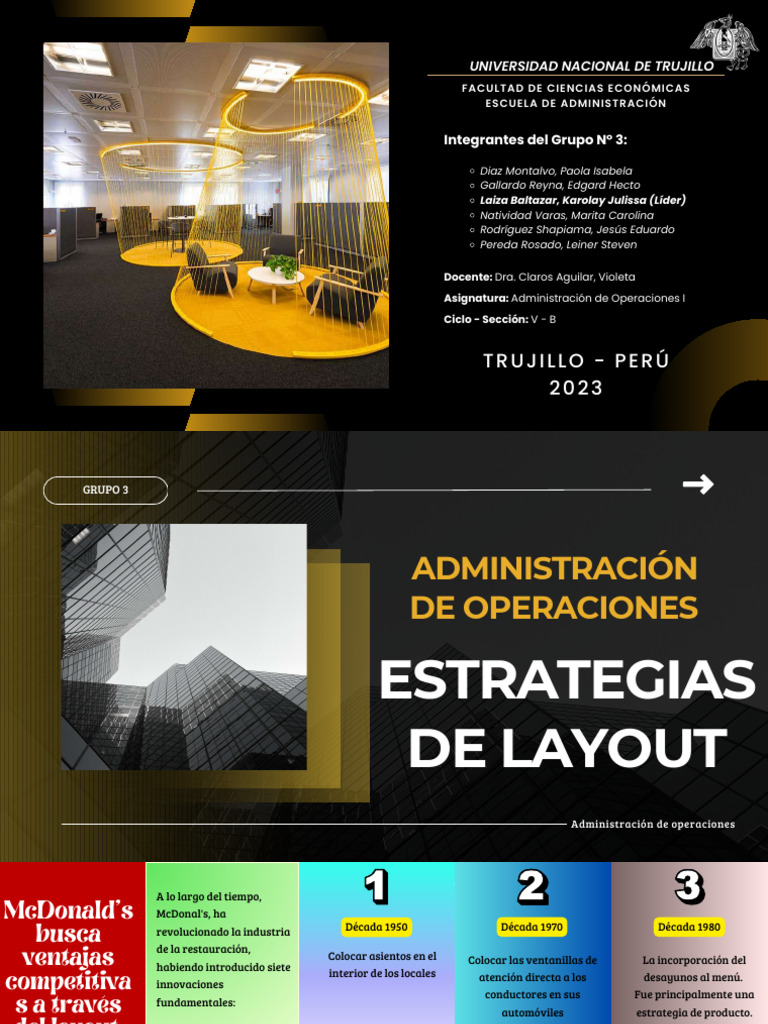Estrategias de Layout en McDonald's | PDF | Business | Inventario