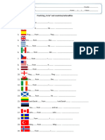 Coutries and nationalities review