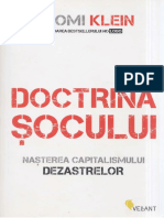 Naomi Klein - Doctrina şocului 1.0 ˙{DezvoltarePersonală}