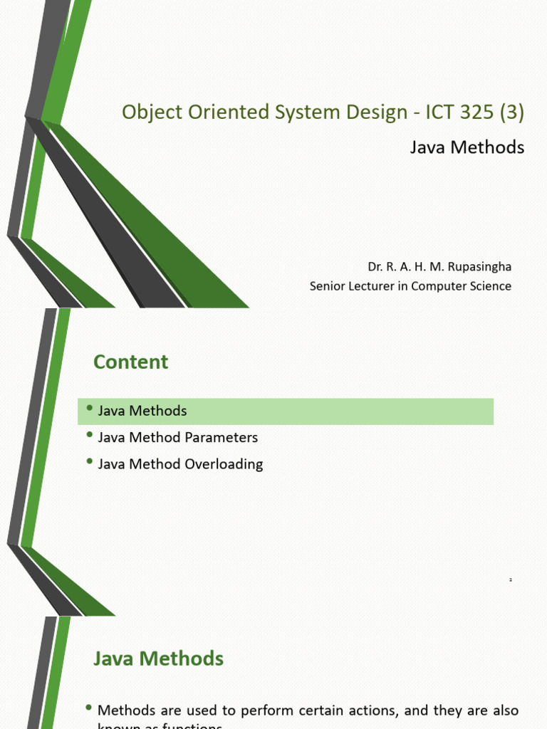 1-Java Methods | Download Free PDF | Parameter (Computer Programming ...