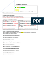 Fiche Unite 4 La Voix Passive Avec Exercices