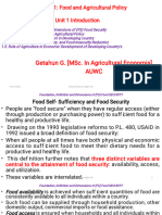 1 Food and Agri Policy Lecture