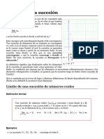 Límite de Una Sucesión - Wikipedia, La Enciclopedia Libre