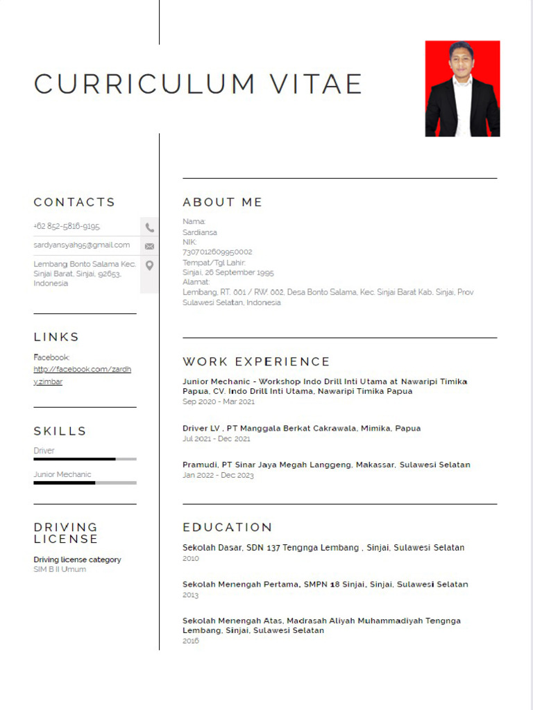 CV1 | PDF