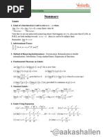 20-Limits, Continuity and Differntiability