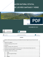Formación Natural Estatal Barranca de Los Rios Santiago y Verde Estudio Justificativo