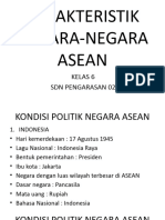 Karakteristik Negara2 ASEAN