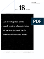 34-Base, C.D., Beeby, A.W., Taylor, P.J. (1966) - An Investigation of The Crack Control Characteristics of