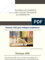 Normas APA para Trabajos Académicos