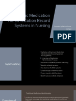 Group 13 - Electronic Medication Administration Record System in Nursing