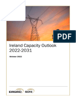 EirGrid SONI Ireland Capacity Outlook 2022-2031