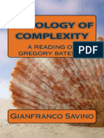 Gianfranco Savino - Ontology of Complexity. A Reading of Gregory Bateson (2014)