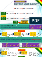 Cocientes Notables.