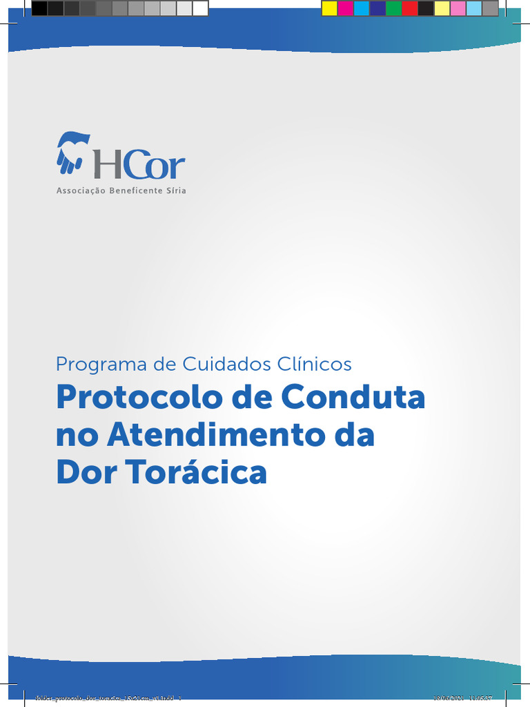 Folder Protocolo Dor Toracica 15x21cm V1 Download Grátis Pdf