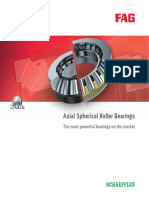 FAG Axial Spherical Roller Bearings