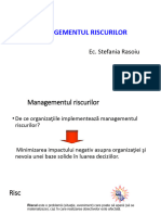 Managementul Riscurilor