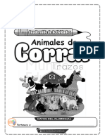 Cuadernillo Animales de Corral Trazos Me360