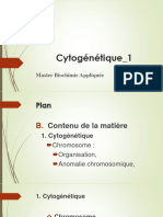 Cytogénétique CHap1 M 1 Bio CH