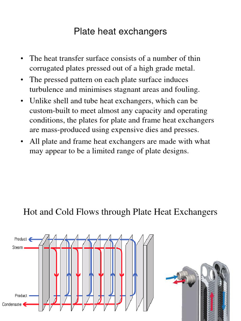 Plate heat exchanger pdf