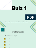 Quiz 1 General Knowledge - 153998