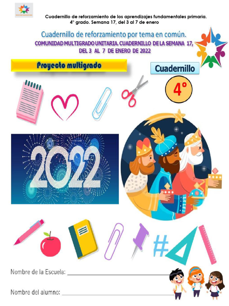 4° Semana 17 Del 3 Al 7 de Enero | PDF | Abuso infantil | Discriminación