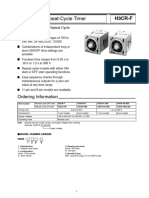 Manual Temporizador Doble Omron H3CR-F