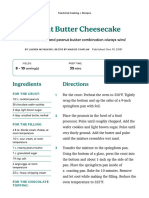 Best Peanut Butter Cheesecake Recipe - How To Make Peanut Butter Cheesecake