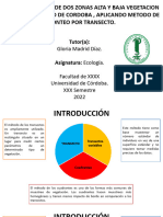 Caracterización de Ecosistemas, Transecto Ejemplo-Final