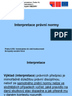 Interpretace Právní Normy