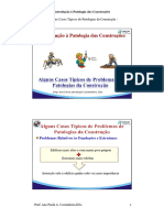 Alguns Casos Típicos de Patologias Da Construção