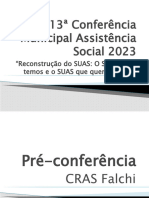 13ª Conferência Municipal Assistência Social 2023