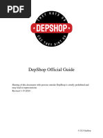 DepShop Support Guide