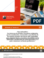 Limite de Financiamientos y EBITDA - Diego Sarmiento