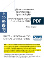 7HACCP (Hazard Analysis Critical Control Points) Standardni - Beljinac J.