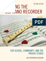 Lois Veenhoven Guderian - Playing The Soprano Recorder - For School, Community, and The Private Studio-Rowman & Littlefield (2017)