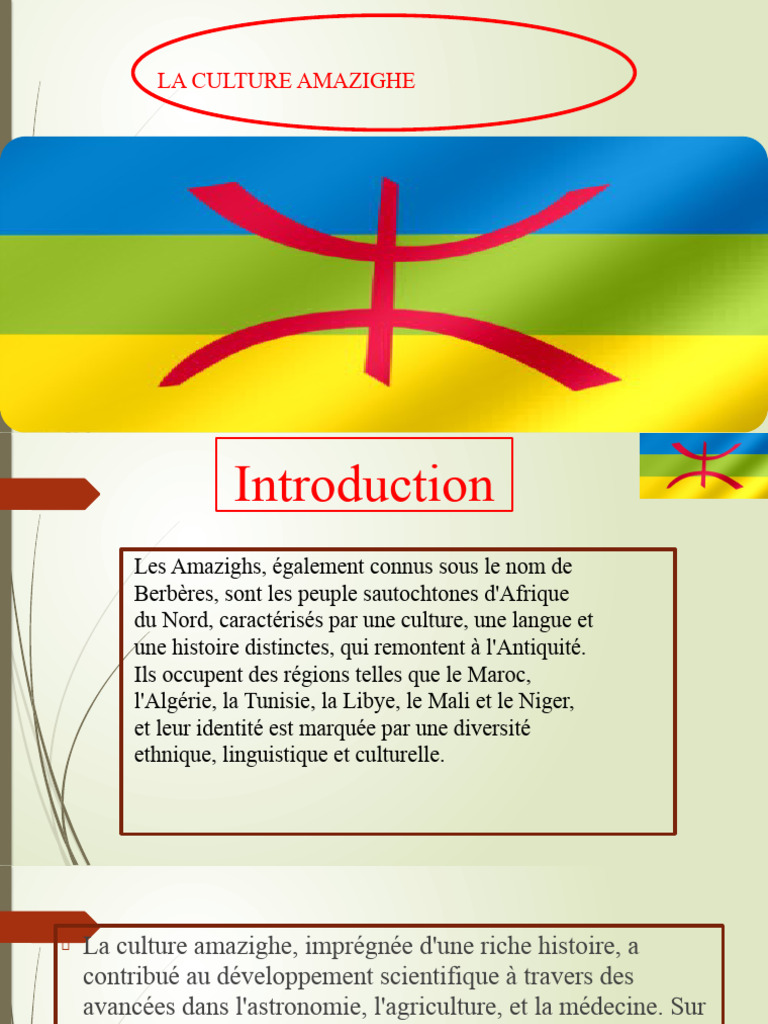 La richesse de la culture amazighe | PDF | Berbères | Maroc