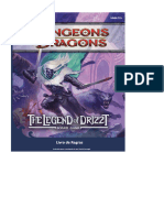 Legend of Drizzt Rulebook PT-BR