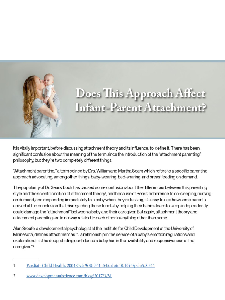 Understanding Attachment Theory vs. Parenting | PDF | Attachment Theory ...