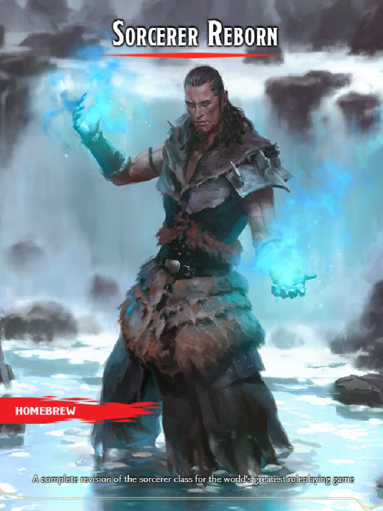 Sorcerer Reborn The Homebrewery 1 5 Pdf Dungeons Dragons