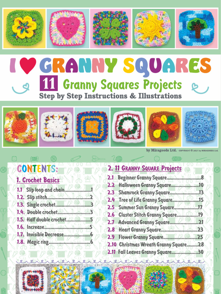 Granny Squares E-Book | PDF