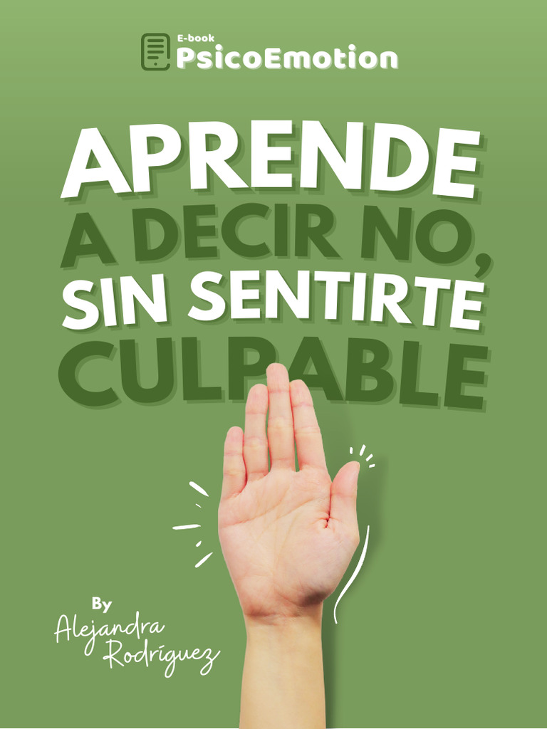 E-Book Aprende A Decir No Sin Sentirte Culpable | PDF | Autoestima | Amor, image size:768x1024