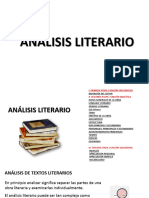 ANÁLISIS LITERARIO Clase 1